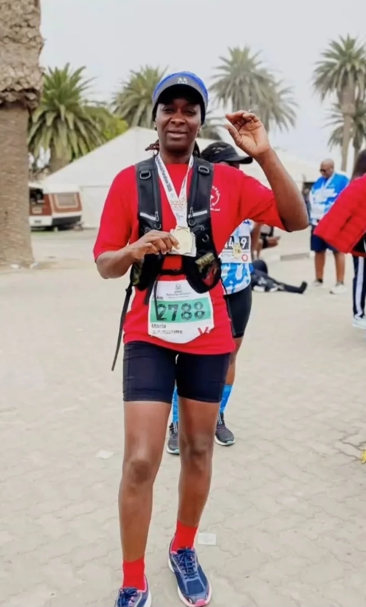 Maria at Two Oceans Marathon Cape Town